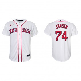 Kenley Jansen Youth Boston Red Sox Nike White Home Replica Jersey