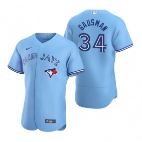 Men's Toronto Blue Jays Kevin Gausman Powder Blue Authentic Home Jersey