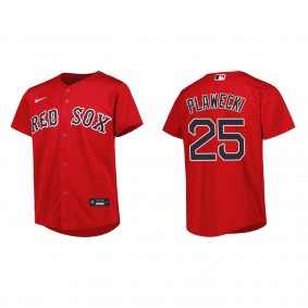 Kevin Plawecki Youth Boston Red Sox Red Alternate Replica Jersey