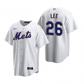 New York Mets Khalil Lee Nike White Replica Home Jersey