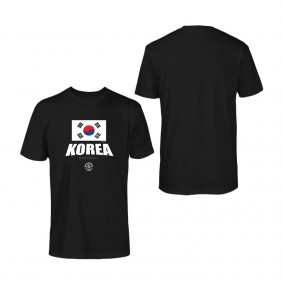 Men's Korea Baseball LEGENDS Black 2023 World Baseball Classic Federation T-Shirt