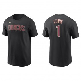 Kyle Lewis Men's Arizona Diamondbacks David Peralta Nike Black Name & Number T-Shirt