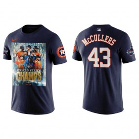 Lance McCullers Houston Astros Navy 2022 World Series Champions Graphic T-Shirt