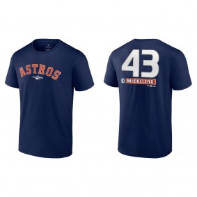 Lance McCullers Houston Astros Navy 2022 World Series T-Shirt