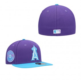 Men's Los Angeles Angels Purple Vice 59FIFTY Fitted Hat