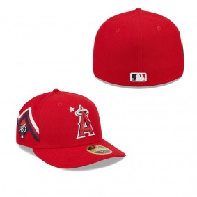 Men's Los Angeles Angels Red 2023 MLB All-Star Game Workout Low Profile 59FIFTY Fitted Hat