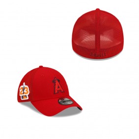 Men's Los Angeles Angels Red 2023 Spring Training 39THIRTY Flex Hat