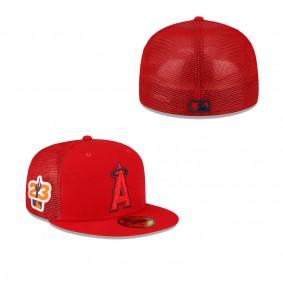 Men's Los Angeles Angels Red 2023 Spring Training 59FIFTY Fitted Hat