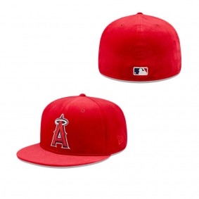 Los Angeles Angels Velvet 59FIFTY Fitted Hat