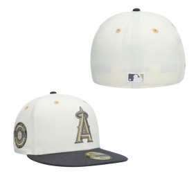 Men's Los Angeles Angels White Charcoal 1967 MLB All-Star Game Chrome 59FIFTY Fitted Hat