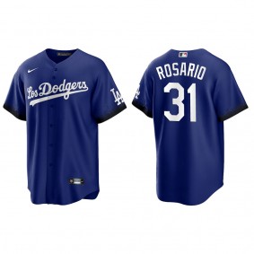 Men's Los Angeles Dodgers Amed Rosario Royal City Connect Replica Jersey