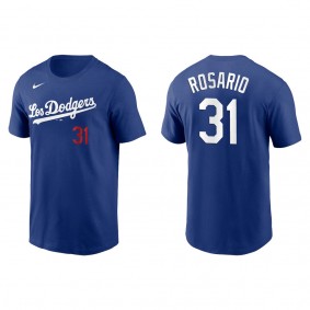 Men's Los Angeles Dodgers Amed Rosario Royal City Connect T-Shirt