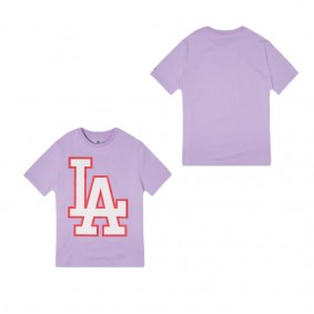 Los Angeles Dodgers Colorpack Purple T-Shirt