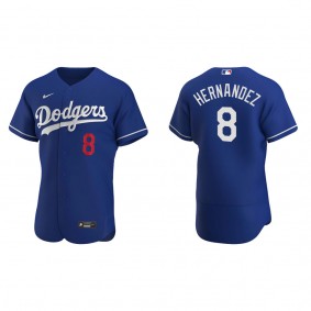 Men's Los Angeles Dodgers Enrique Hernandez Royal Authentic Alternate Jersey