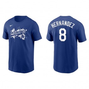Men's Los Angeles Dodgers Enrique Hernandez Royal City Connect Graphic T-Shirt