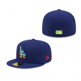 Los Angeles Dodgers Infrared 59FIFTY Fitted Hat