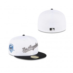 Los Angeles Dodgers Just Caps Optic White 59FIFTY Fitted Hat