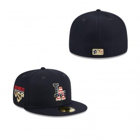 Men's Los Angeles Dodgers Navy 2023 Fourth of July 59FIFTY Fitted Hat