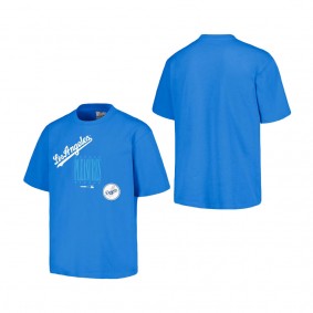 Men's Los Angeles Dodgers PLEASURES Royal Repurpose T-Shirt