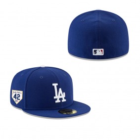Men's Los Angeles Dodgers Royal 2023 Jackie Robinson Day 59FIFTY Fitted Hat