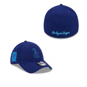 Men's Los Angeles Dodgers Royal 2023 MLB Father's Day 39THIRTY Flex Hat