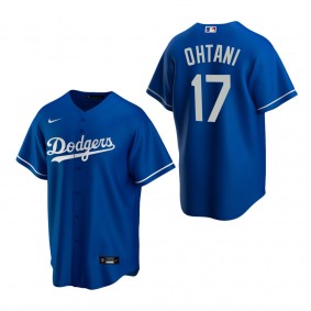 Men's Los Angeles Dodgers Shohei Ohtani Royal Replica Alternate Jersey