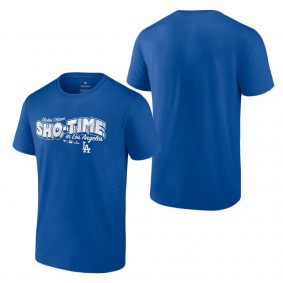 Men's Los Angeles Dodgers Shohei Ohtani Royal Sho-Time T-Shirt