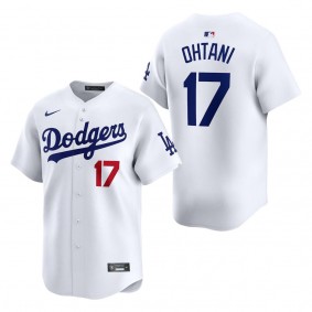 Men's Los Angeles Dodgers Shohei Ohtani White Home Limited Player Jersey