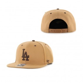 Men's Los Angeles Dodgers Toffee Captain Snapback Hat