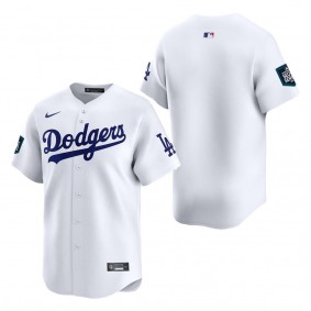 Men's Los Angeles Dodgers White 2024 MLB World Tour Seoul Series Home Limited Jersey