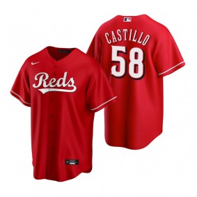 Cincinnati Reds Luis Castillo Nike Scarlet Replica Jersey