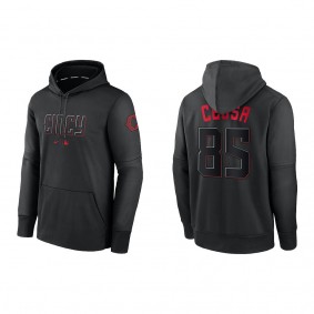 Luis Cessa Cincinnati Reds Nike Black 2023 City Connect Pregame Performance Pullover Hoodie