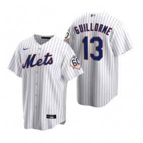 New York Mets Luis Guillorme Nike White 60th Anniversary Replica Jersey