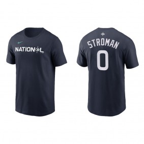 Marcus Stroman National League Navy 2023 MLB All-Star Game Name & Number T-Shirt
