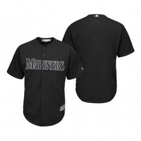 Seattle Mariners Black 2019 Players' Weekend Majestic Team Jersey