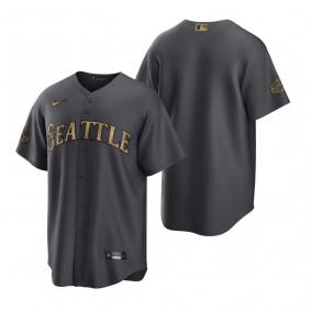 Seattle Mariners Charcoal 2022 MLB All-Star Game Replica Jersey