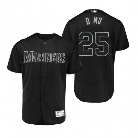 Seattle Mariners Dylan Moore D Mo Black 2019 Players' Weekend Authentic Jersey