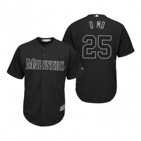 Seattle Mariners Dylan Moore D Mo Black 2019 Players' Weekend Replica Jersey
