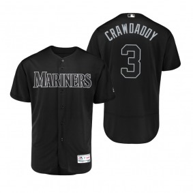 Seattle Mariners J.P. Crawford Crawdaddy Black 2019 Players' Weekend Authentic Jersey