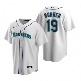 Seattle Mariners Jay Buhner Nike White Retired Player Replica Jersey