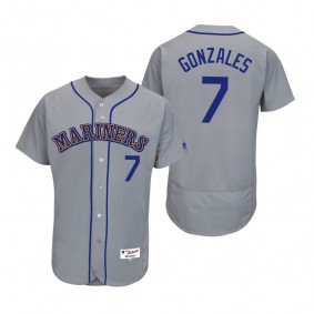 Mariners Marco Gonzales Gray 1989 Turn Back the Clock Authentic Jersey