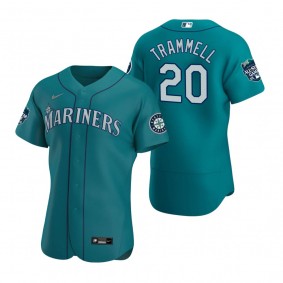 Seattle Mariners Taylor Trammell Aqua 2023 MLB All-Star Game Jersey