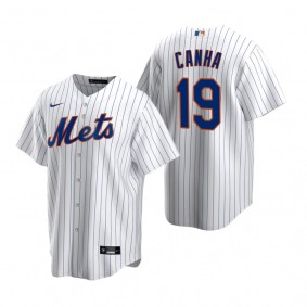 Men's New York Mets Mark Canha Nike White Replica Home Jersey