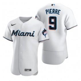 Miami Marlins Juan Pierre Nike White Retired Player Authentic Jersey