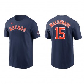 Martin Maldonado Houston Astros Navy 2022 World Series Champions T-Shirt