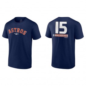 Martin Maldonado Houston Astros Navy 2022 World Series T-Shirt