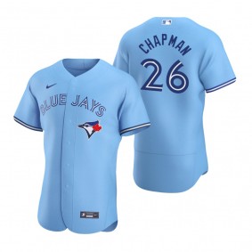 Men's Toronto Blue Jays Matt Chapman Powder Blue Authentic Home Jersey
