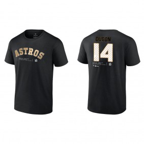 Mauricio Dubon Houston Astros Black 2022 World Series Champions T-Shirt
