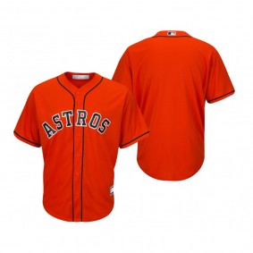 Men's Houston Astros Orange Cooperstown Collection Replica Big & Tall Jersey