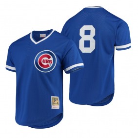 Andre Dawson Chicago Cubs #8 Royal Cooperstown Collection Mesh Batting Practice Mitchell & Ness Jersey Men's